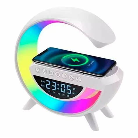 Parlante G Bluethoot con Reloj-pantalla